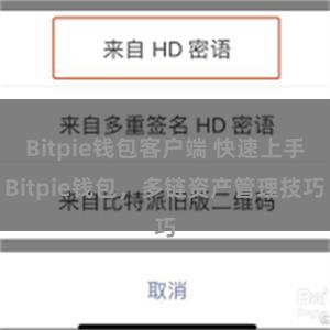 Bitpie钱包客户端 快速上手Bitpie钱包，多链资产管理技巧