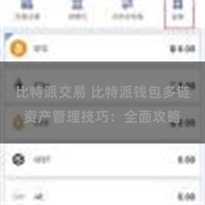 比特派交易 比特派钱包多链资产管理技巧：全面攻略