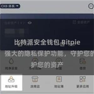 比特派安全钱包 Bitpie钱包：强大的隐私保护功能，守护您的资产