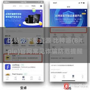 比特派下载资源 比特派(Bitpie)官网常见诈骗防范提醒