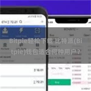 Bitpie轻松下载 比特派(Bitpie)钱包适合何种用户？