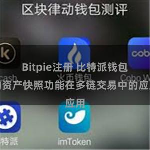 Bitpie注册 比特派钱包的资产快照功能在多链交易中的应用