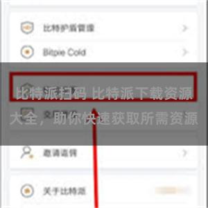 比特派扫码 比特派下载资源大全，助你快速获取所需资源